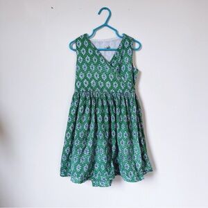 Vintage Girl’s 4T-5T Anokhi Koki Indian Cotton Block Print Dress